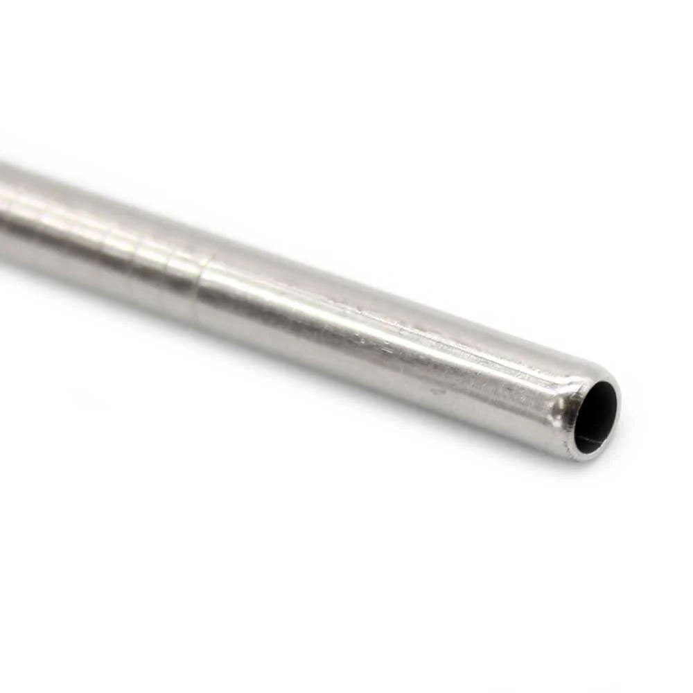 Stainless Steel Straw - Short Cocktail 8mm - Image 2