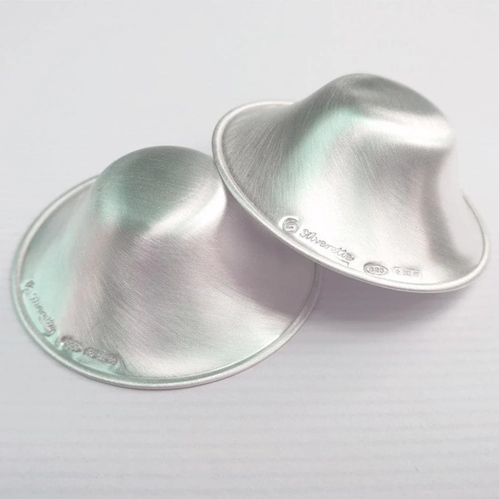 Silverette Silver Nursing Cups - XL - Image 2