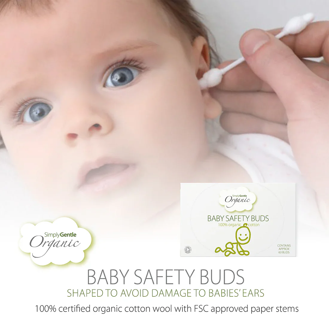 Simply Organic Baby Safety Buds - Image 2