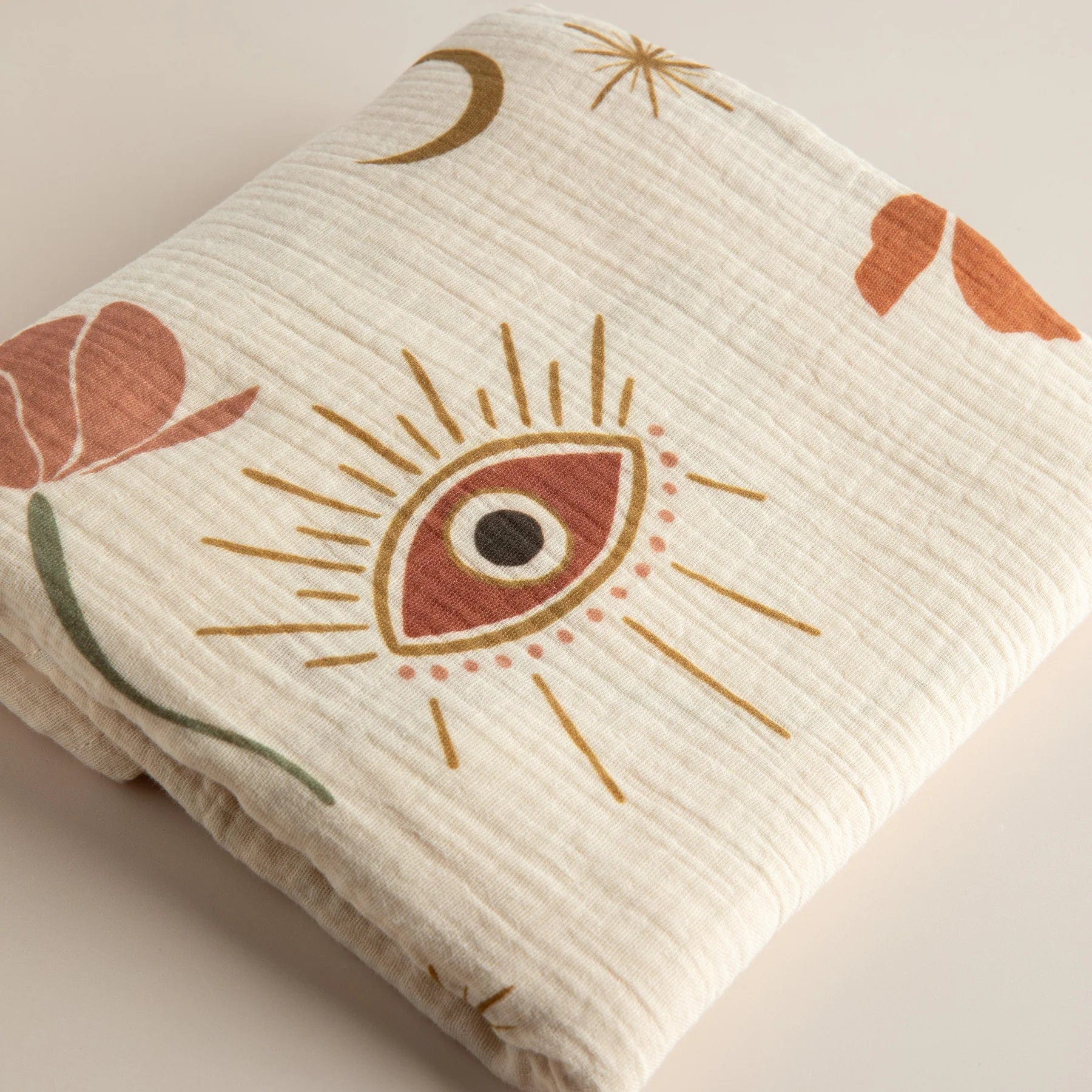 Snug as a Bub & Co. Organic Swaddle - Celestial Eye - Image 4