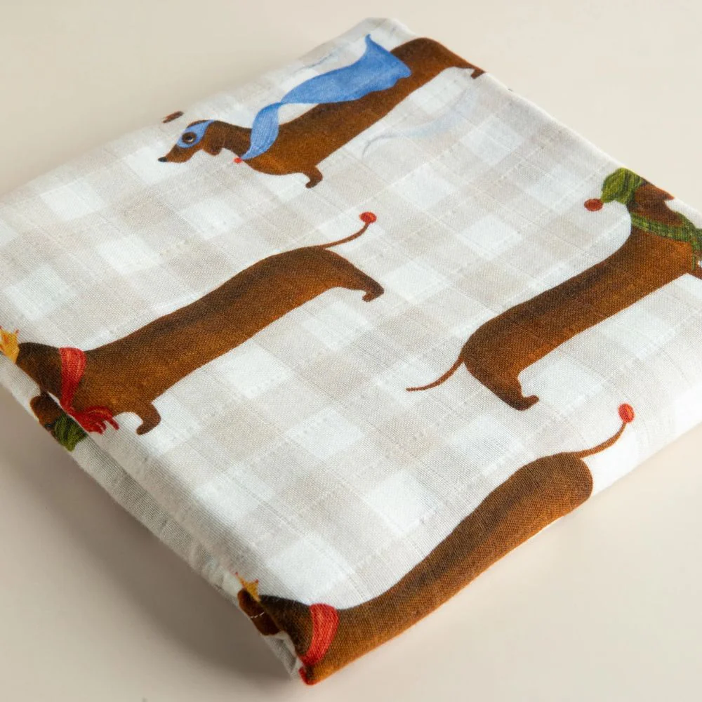 Snug as a Bub & Co. Organic Swaddle - Silly Sausage - Image 2