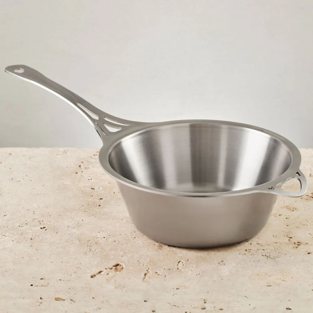 Solidteknics Nöni Stainless Steel 2.5L Saucepan + 23cm Skillet Lid Set - Image 10