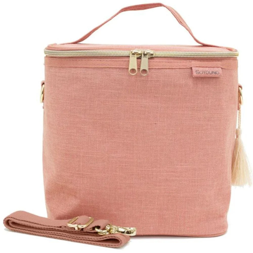 SoYoung Large Linen Insulated Lunch Poche - Image 15