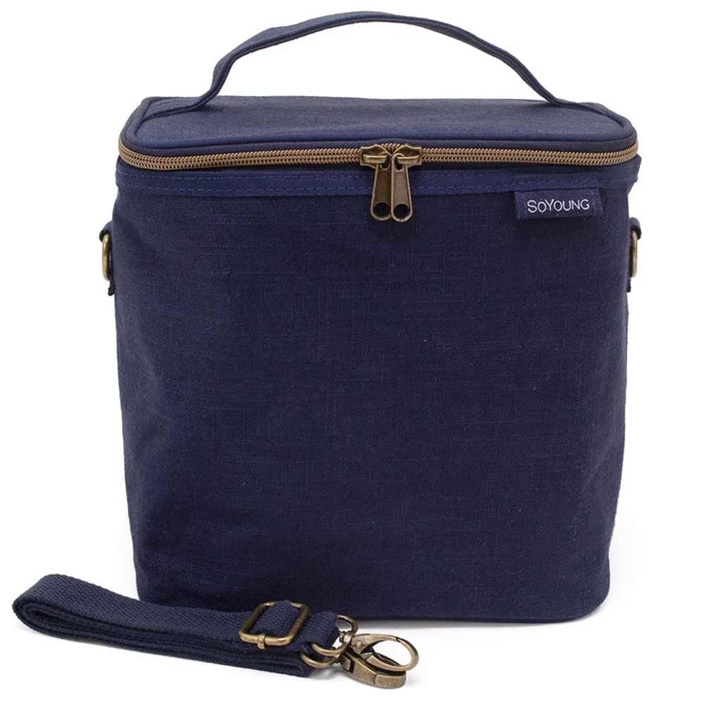 SoYoung Large Linen Insulated Lunch Poche - Image 17