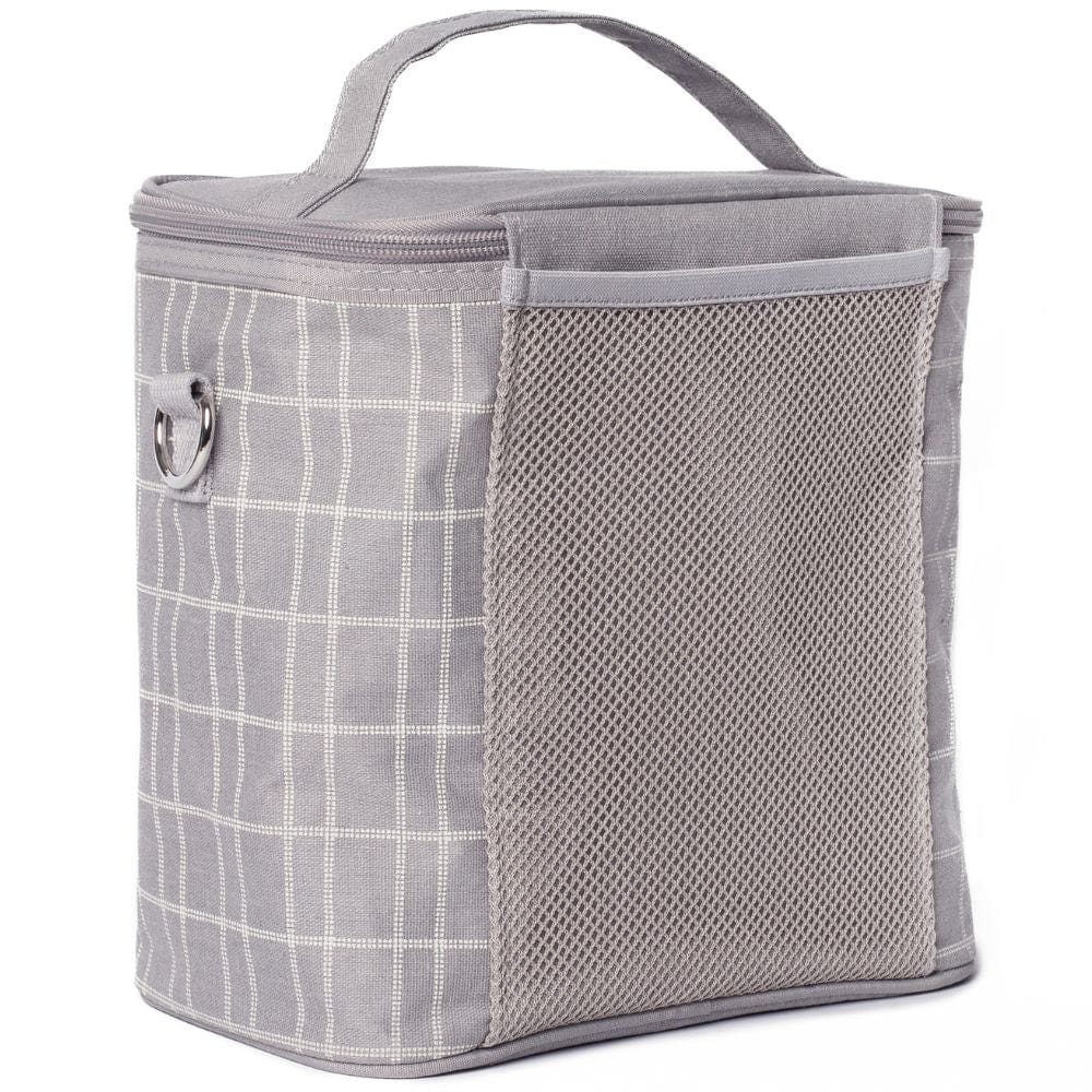 SoYoung Large Linen Insulated Lunch Poche - Image 4