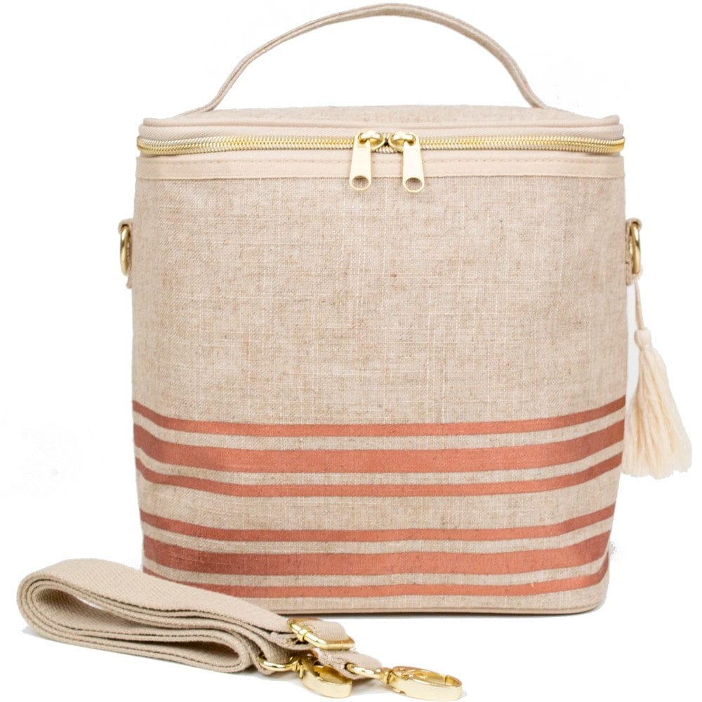 SoYoung Large Linen Insulated Lunch Poche - Image 7