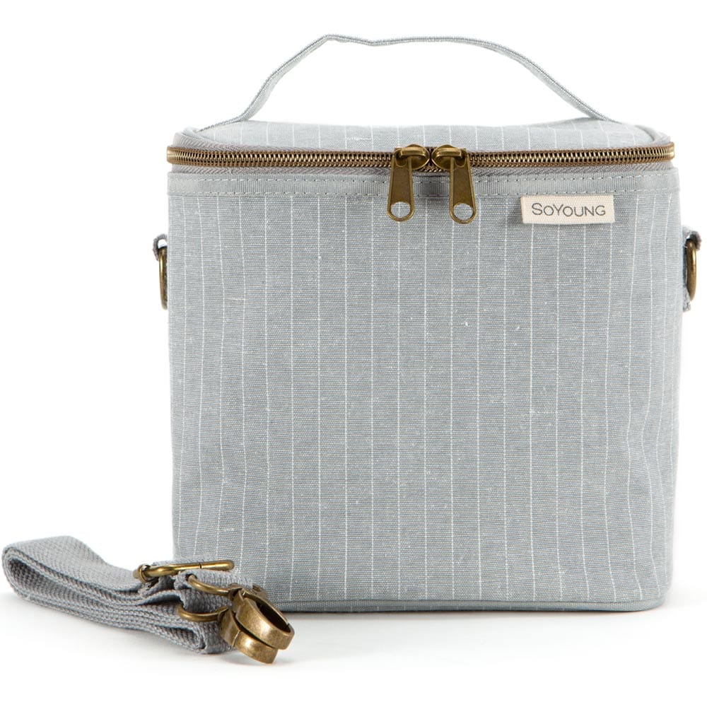 SoYoung Petite Linen Insulated Lunch Cooler Bag - Image 12