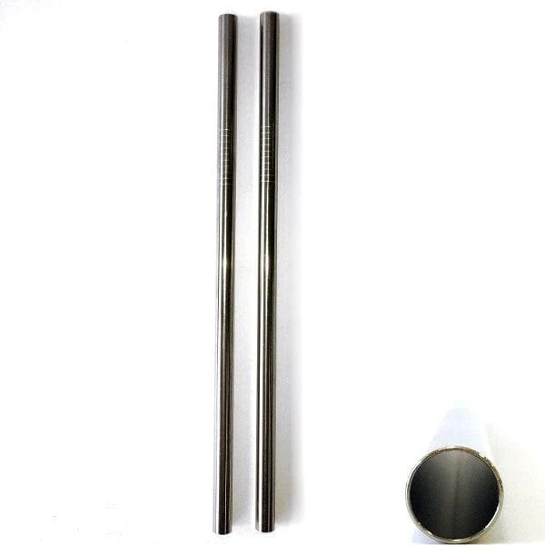 Stainless Steel Straw - Straight 8mm - Image 3
