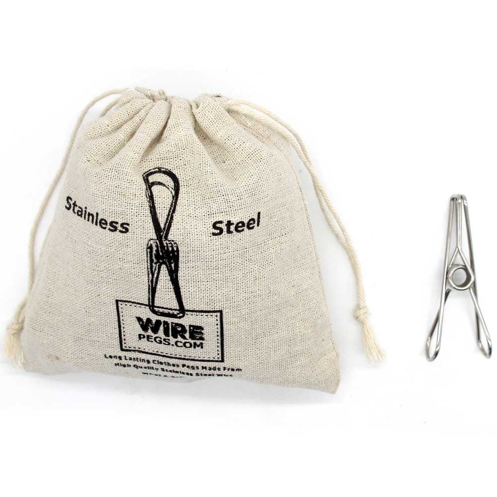 Stainless Steel Pegs REGULAR SIZE - 201 Grade (63 pegs)