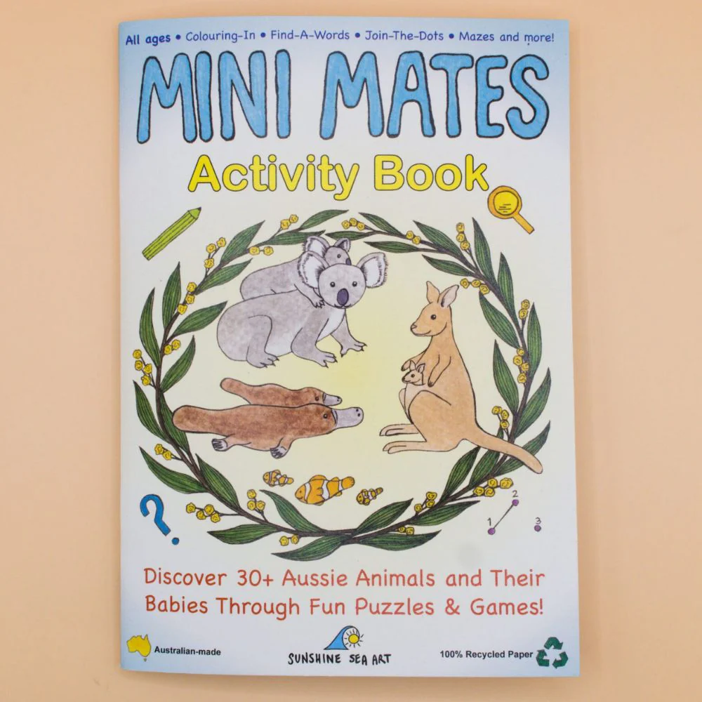 Sunshine Sea Art Activity Book - Mini Mates