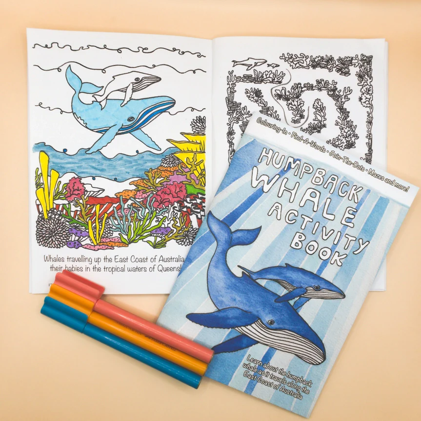 Sunshine Sea Art Activity Book - Whale - Image 2