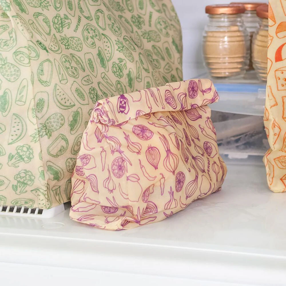 SuperBee Beeswax Bread Bag & Food Storage Bag - Image 2