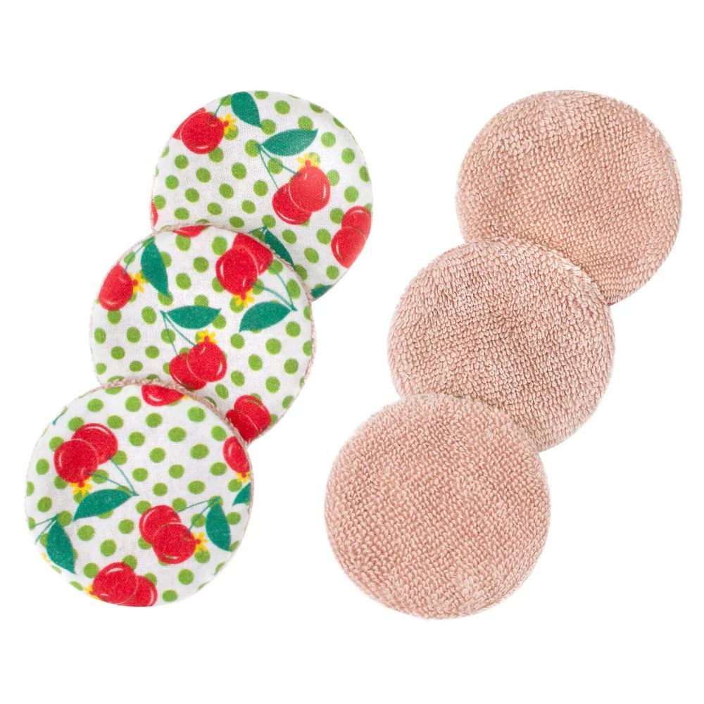 SuperBee Reusable Makeup Remover Pads - Organic Cotton - 3 Pack - Image 2