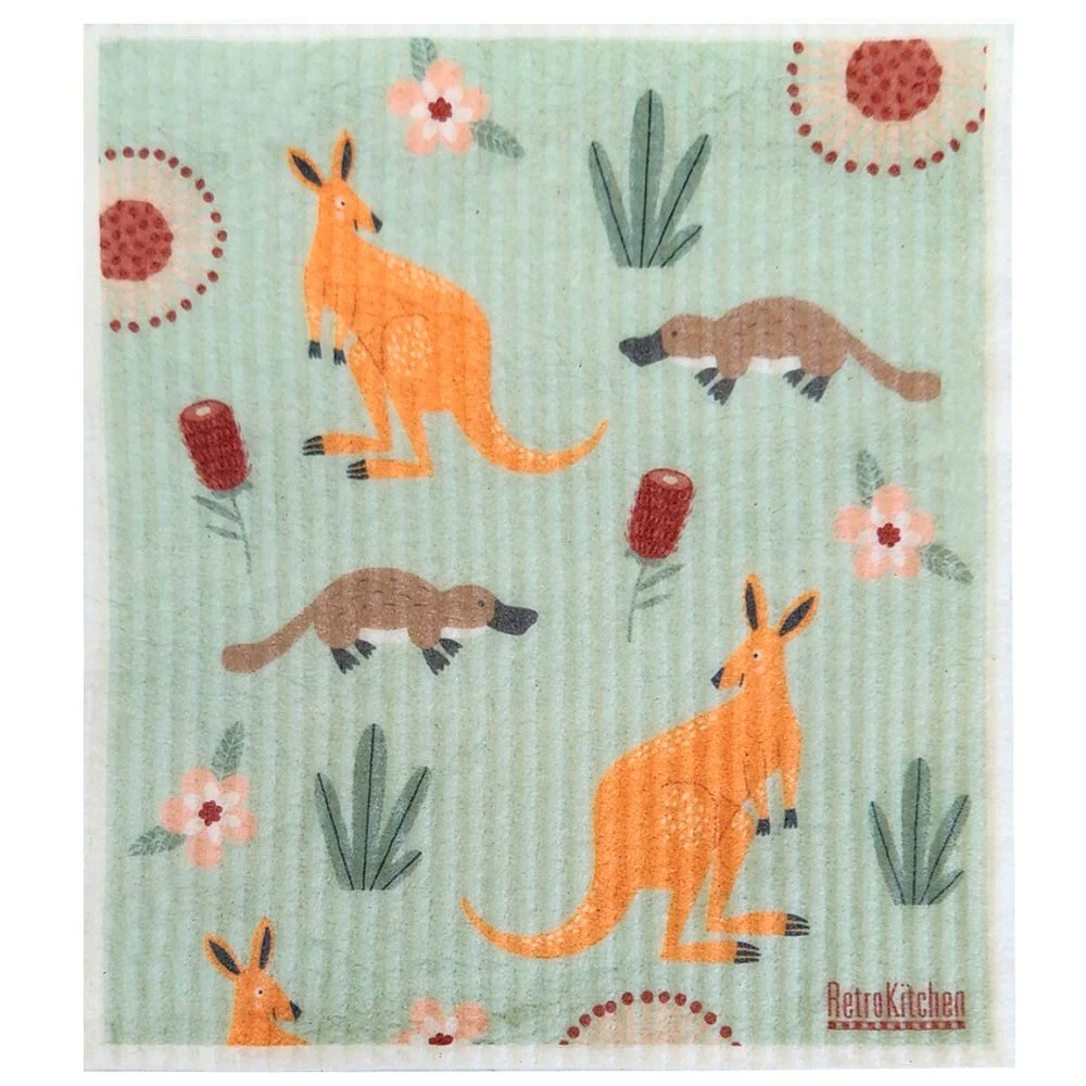 Swedish Dish Sponge Cloth 5 Pack Bundle - Australiana - Image 4
