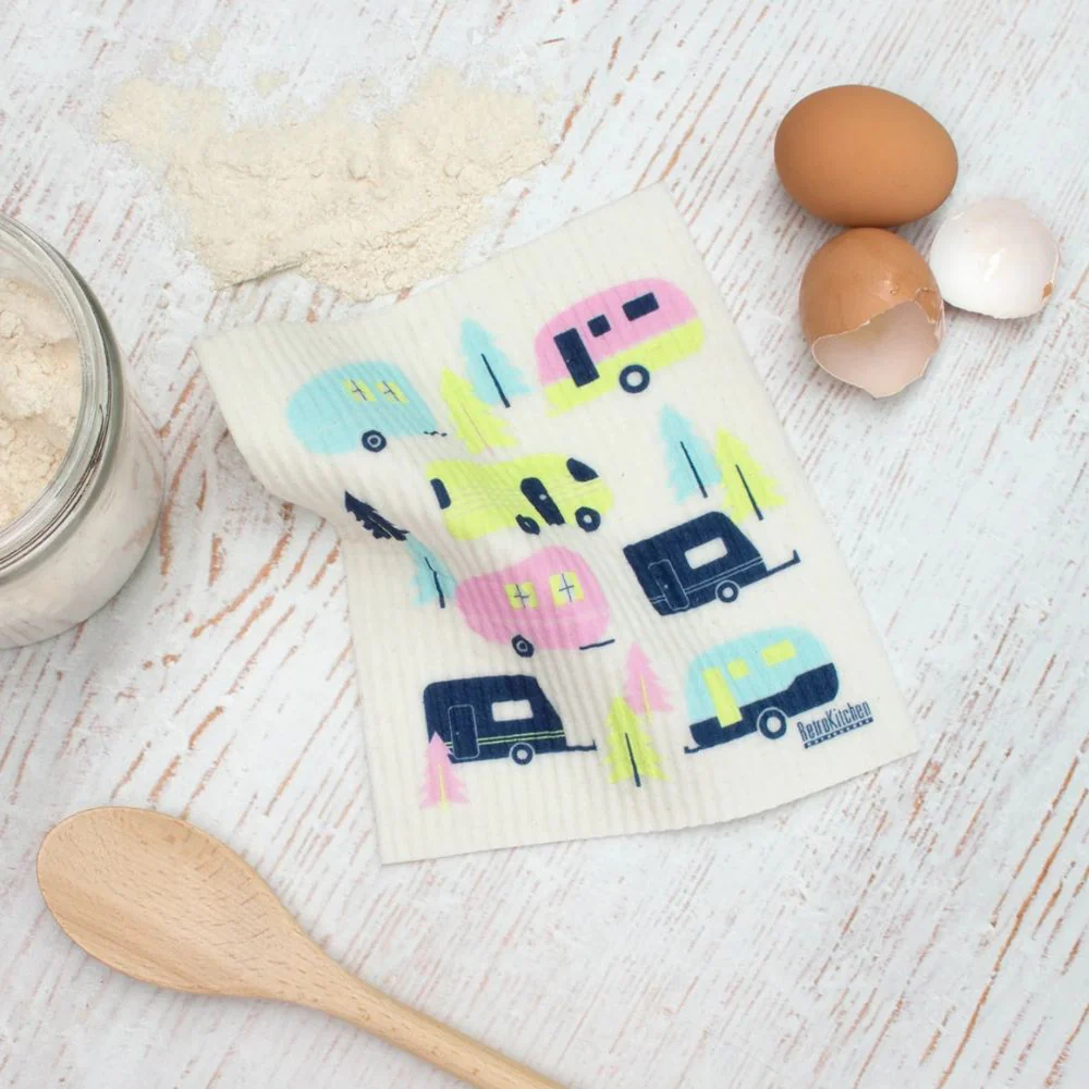 Swedish Dish Sponge Cloth - Caravan - Image 2