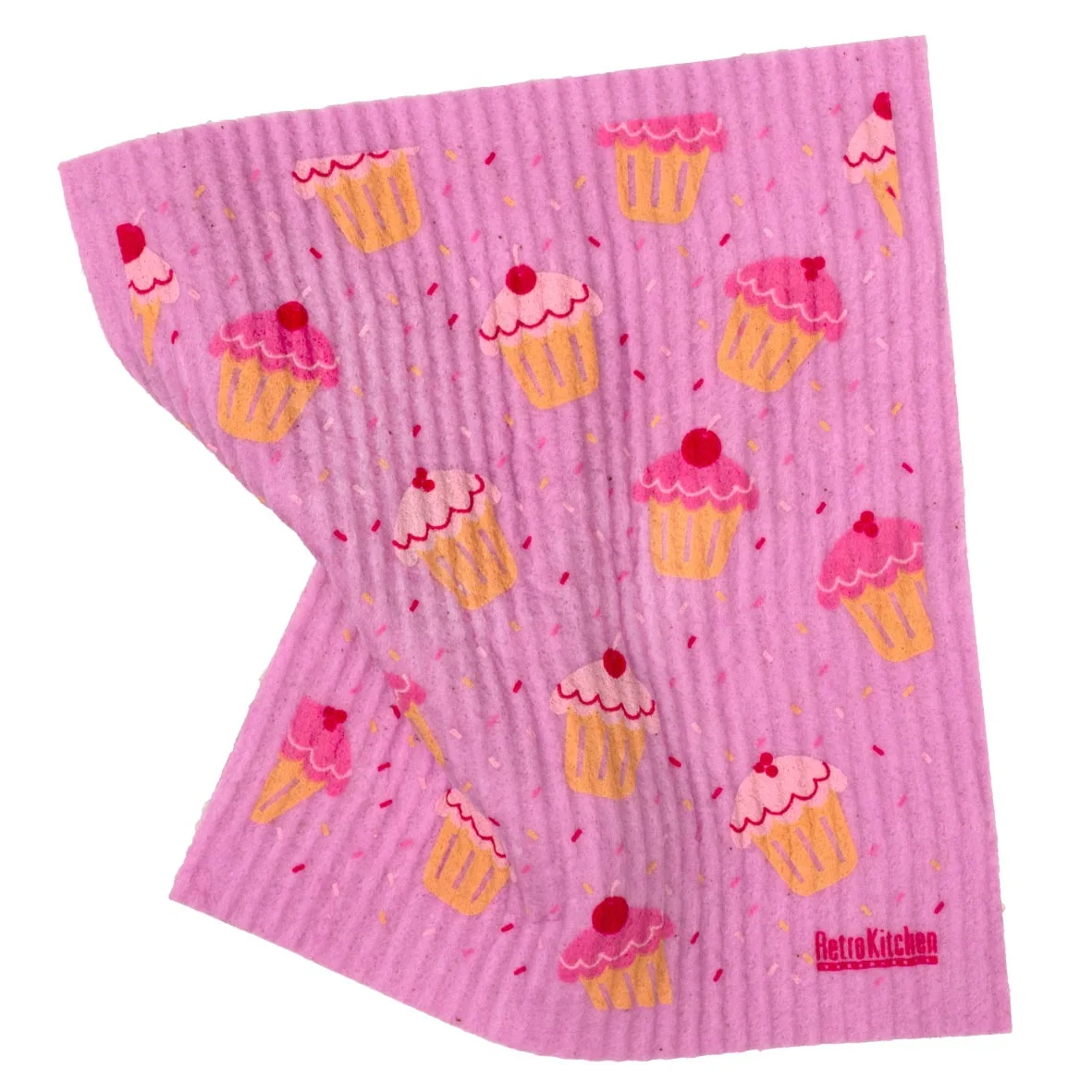 Swedish Dish Sponge Cloth - Cupcakes - Image 2