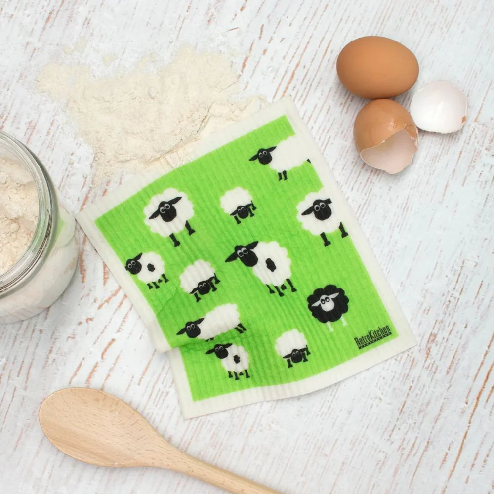 Swedish Dish Sponge Cloth - Sheep - Image 3