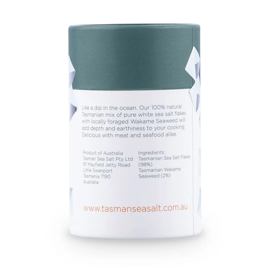 Tasman Sea Salt With Wakame Seaweed 80g - Image 3