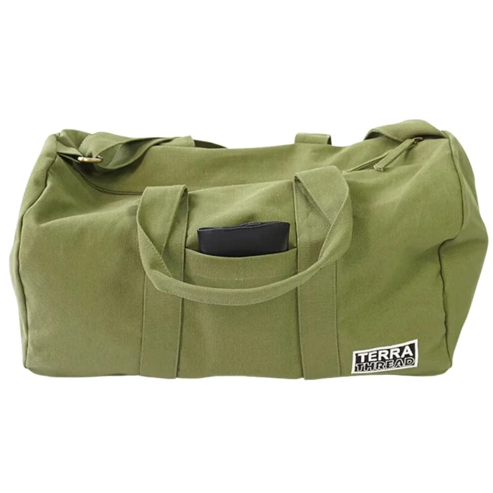 Terra Thread Organic Cotton Aarde Gym Bag - Image 6
