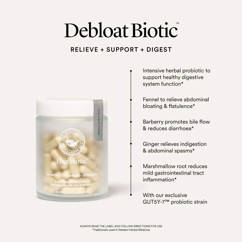 The Beauty Chef Debloat Biotic 60 Capsules - Relieve + Support + Digest - Image 2