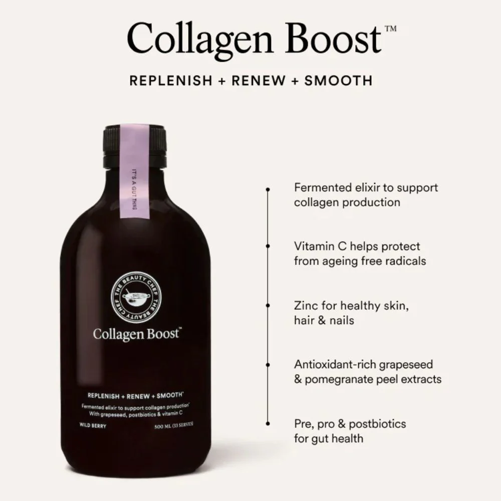 The Beauty Chef Vegan Collagen Boost 500ml - Replenish + Renew + Smooth - Image 3