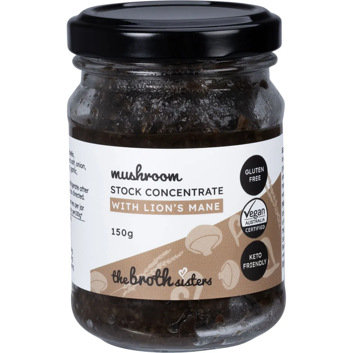 The Broth Sisters Stock Concentrate 150g - Mushroom with Lion's Mane
