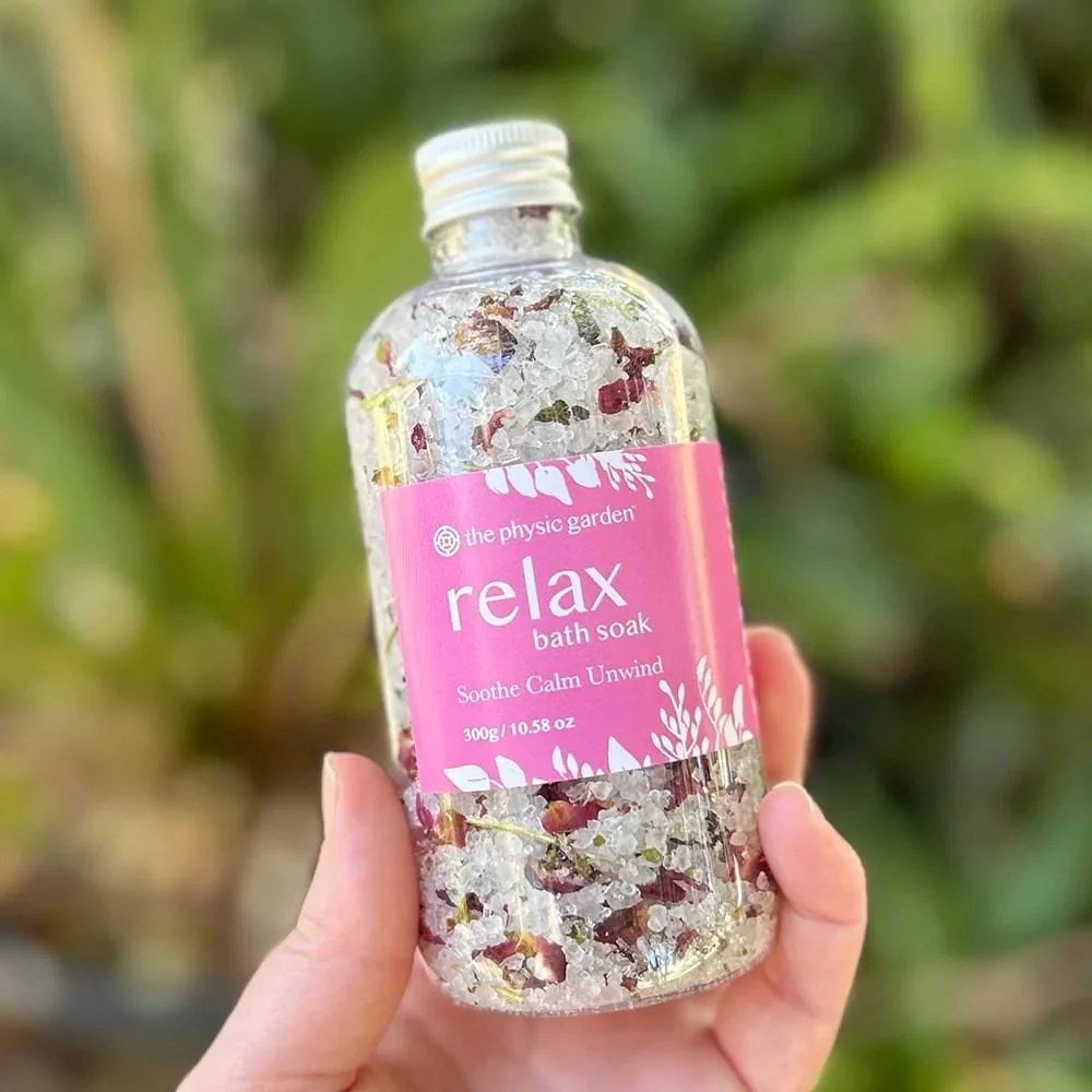 The Physic Garden Bath Soak - Relax 300g - Image 2