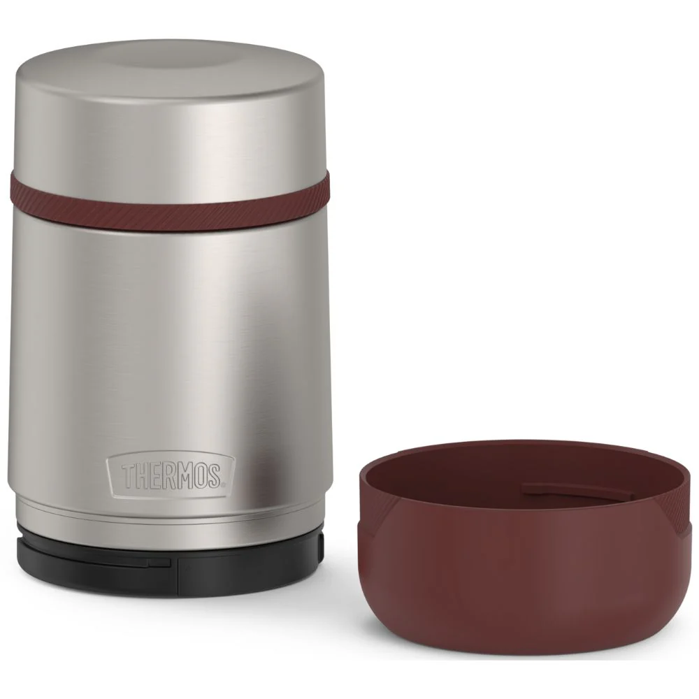 Thermos Guardian Stainless Steel Insulated Food Jar With Folding Spoon 530ml - Image 2