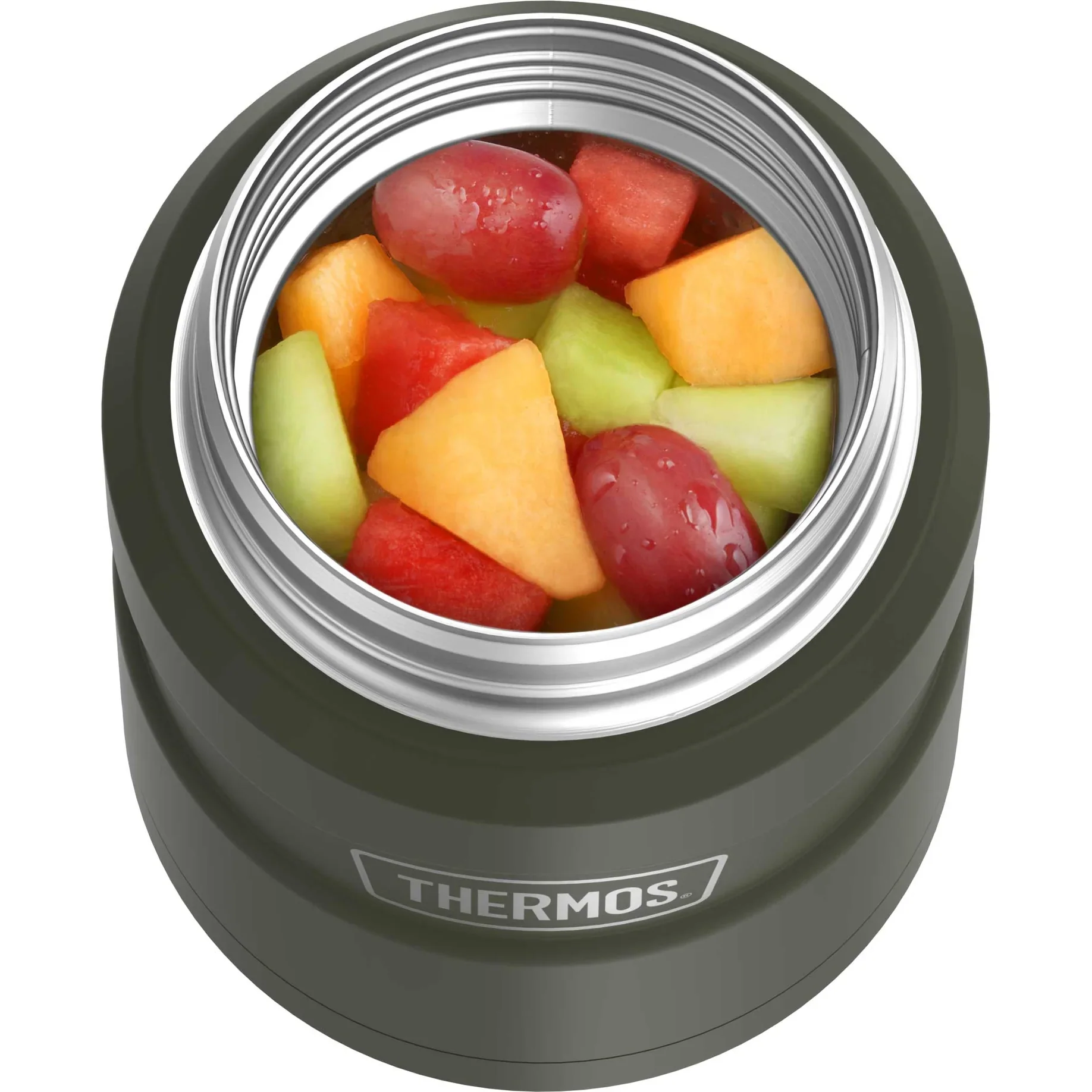 Thermos King Stainless Steel Insulated Food Jar With Folding spoon 470ml - Image 10