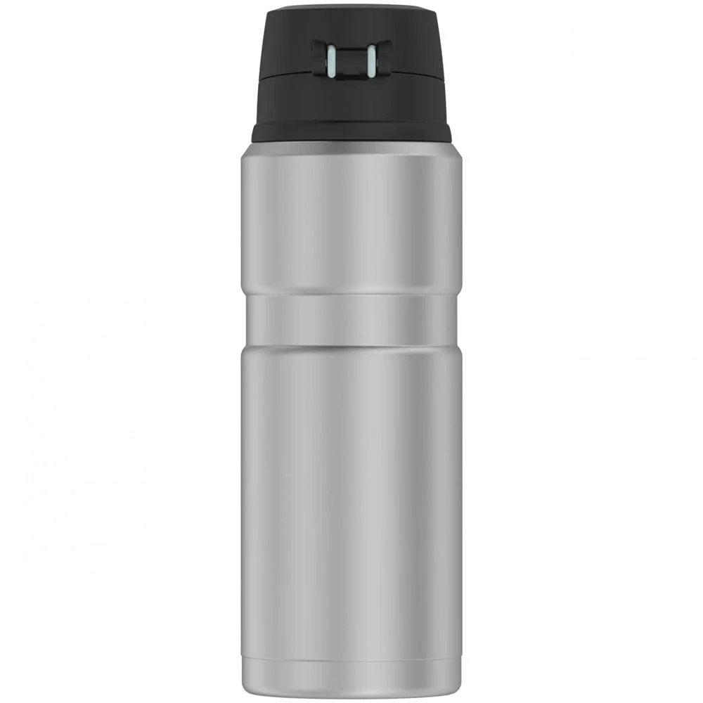 Thermos King Vacuum Insulated Bottle with Flip Lid 710ml - Matte Steel - Image 2