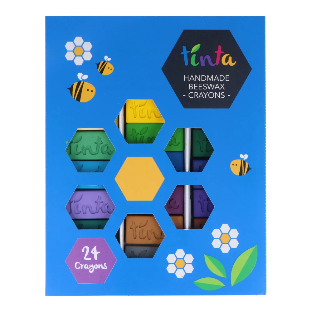 Tinta Crayons Block Beeswax Crayons 24 pack - Image 2