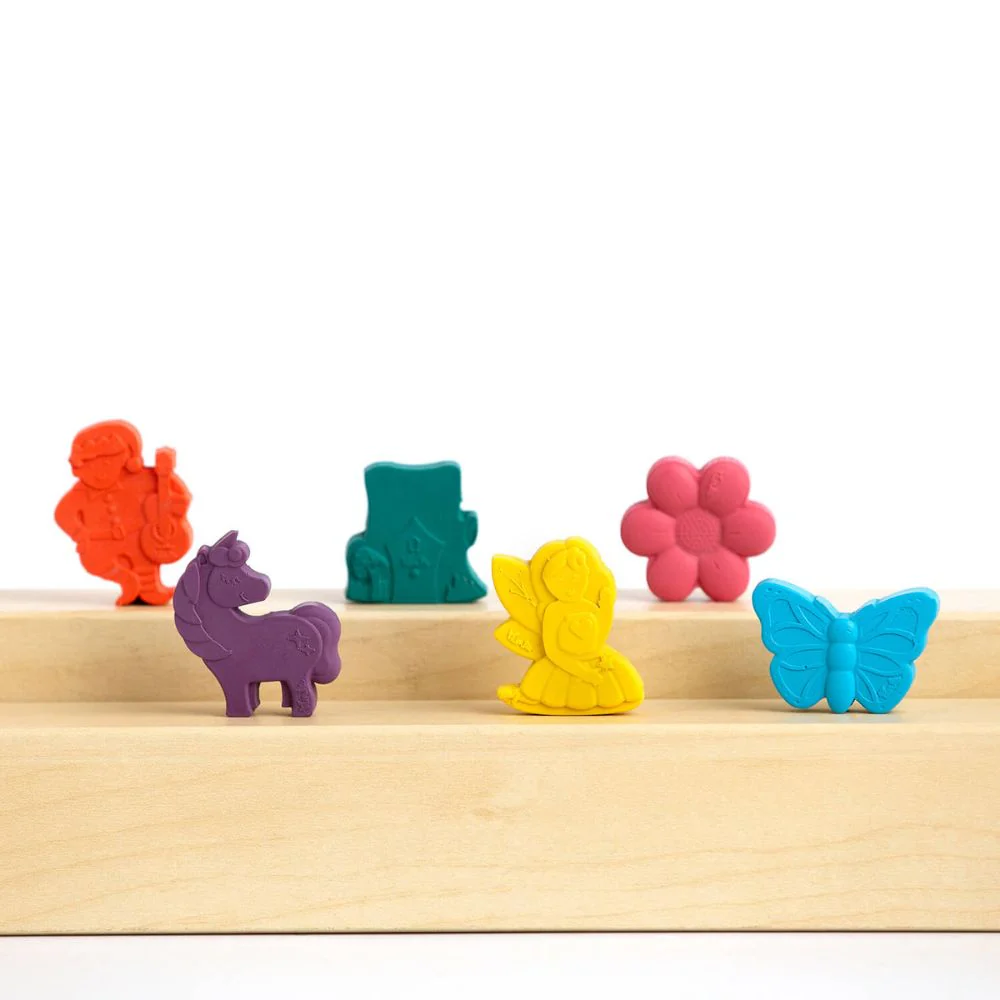 Tinta Crayons Enchanted Forest Beeswax Crayons 6 pack - Image 3