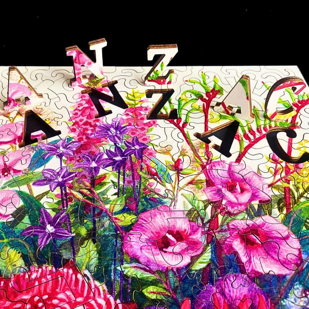 Twigg Puzzle Wooden Jigsaw Puzzle 245 Piece - Anzac Biscuits - Image 3