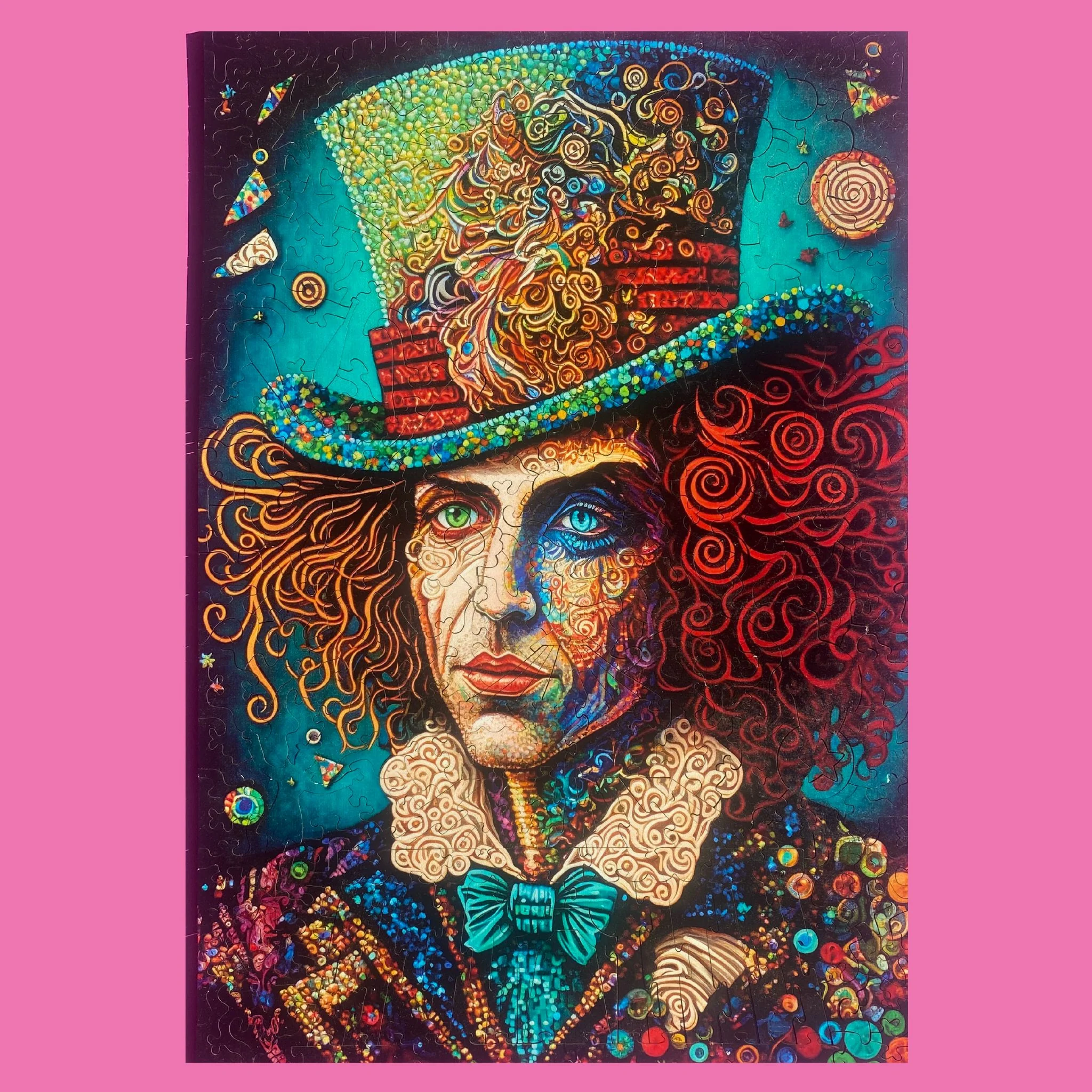 Twigg Puzzle Wooden Jigsaw Puzzle 282 Pieces - Mad Hatter - Image 5