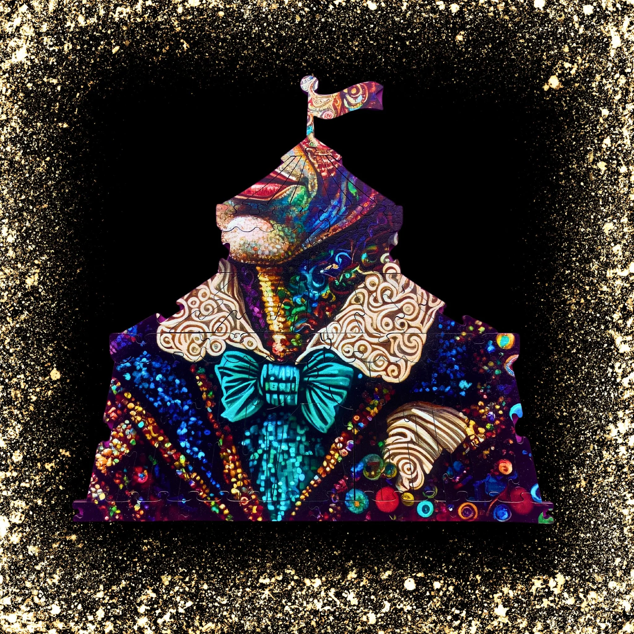 Twigg Puzzle Wooden Jigsaw Puzzle 282 Pieces - Mad Hatter - Image 7
