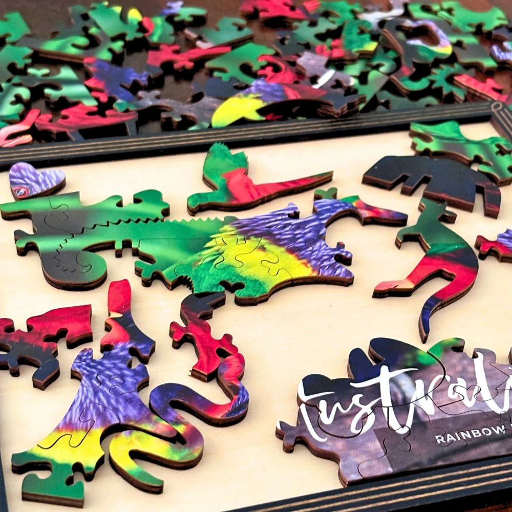 Twigg Puzzle Wooden Framed Postcard Puzzles - Image 3