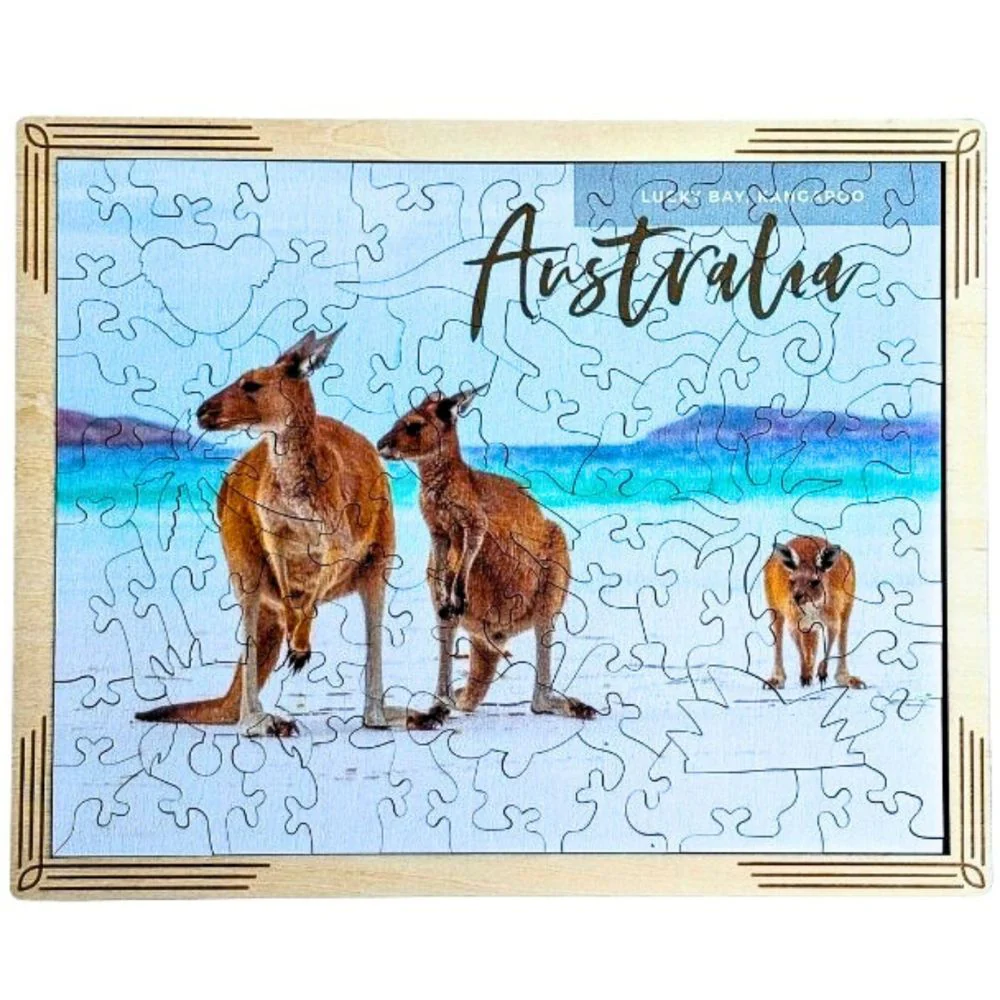 Twigg Puzzle Wooden Framed Postcard Puzzles - Image 9