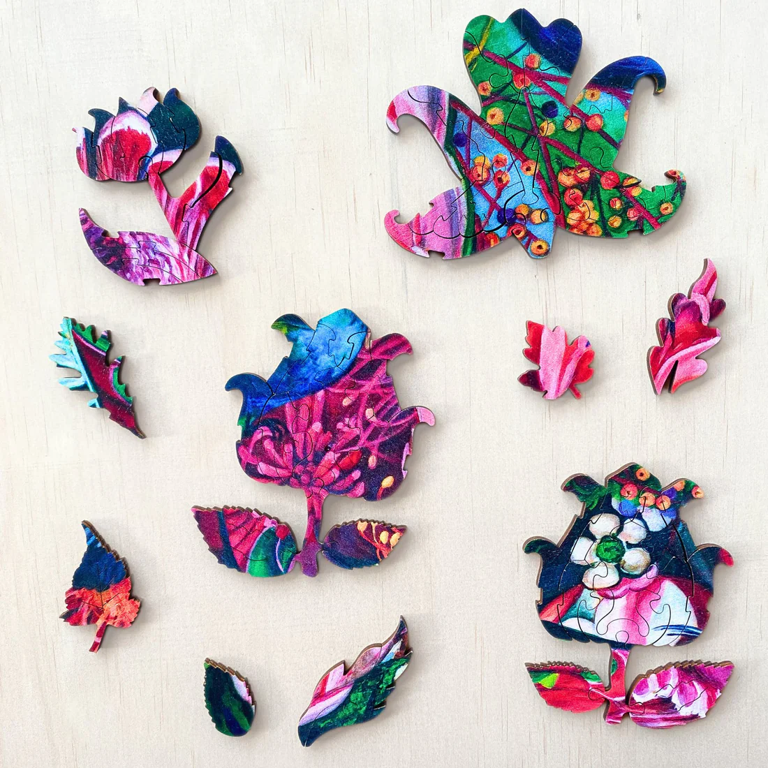 Twigg Puzzle Wooden Jigsaw Puzzle 718 Pieces - Nectar - Image 2