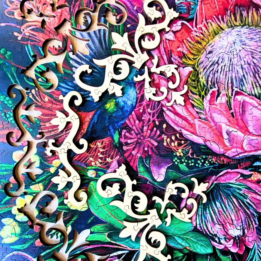 Twigg Puzzle Wooden Jigsaw Puzzle 718 Pieces - Nectar - Image 5
