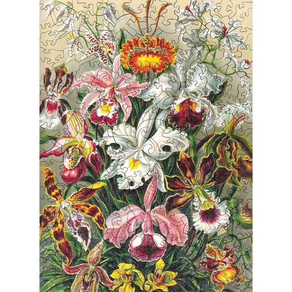 Twigg Puzzle Wooden Jigsaw Puzzle 200 Pieces - Orchids