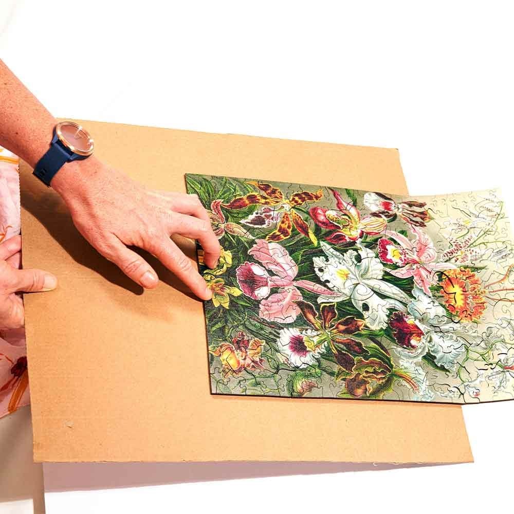 Twigg Puzzle Wooden Jigsaw Puzzle 200 Pieces - Orchids - Image 3