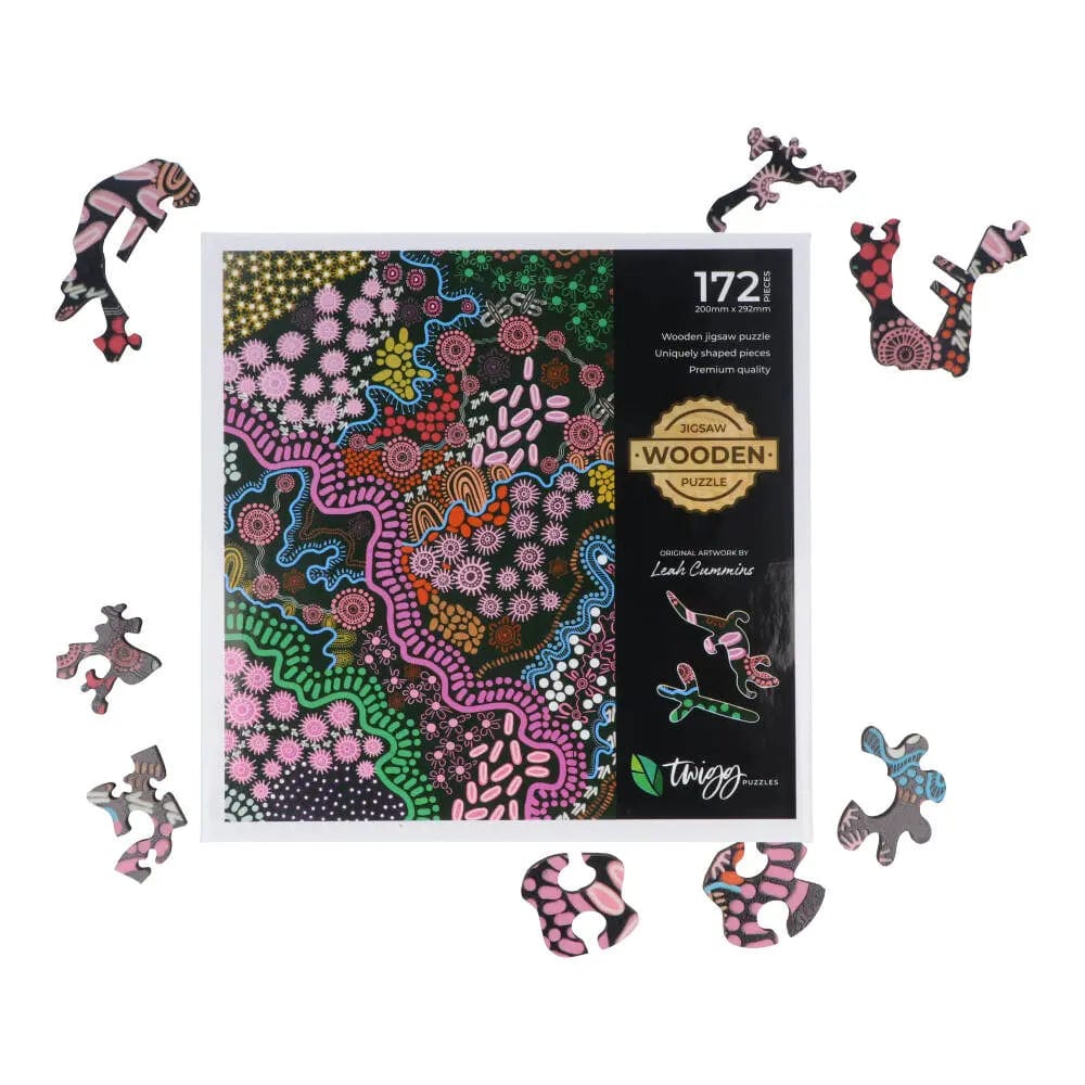 Twigg Puzzle Wooden Jigsaw Puzzle 172 Pieces - Bunya - Image 3