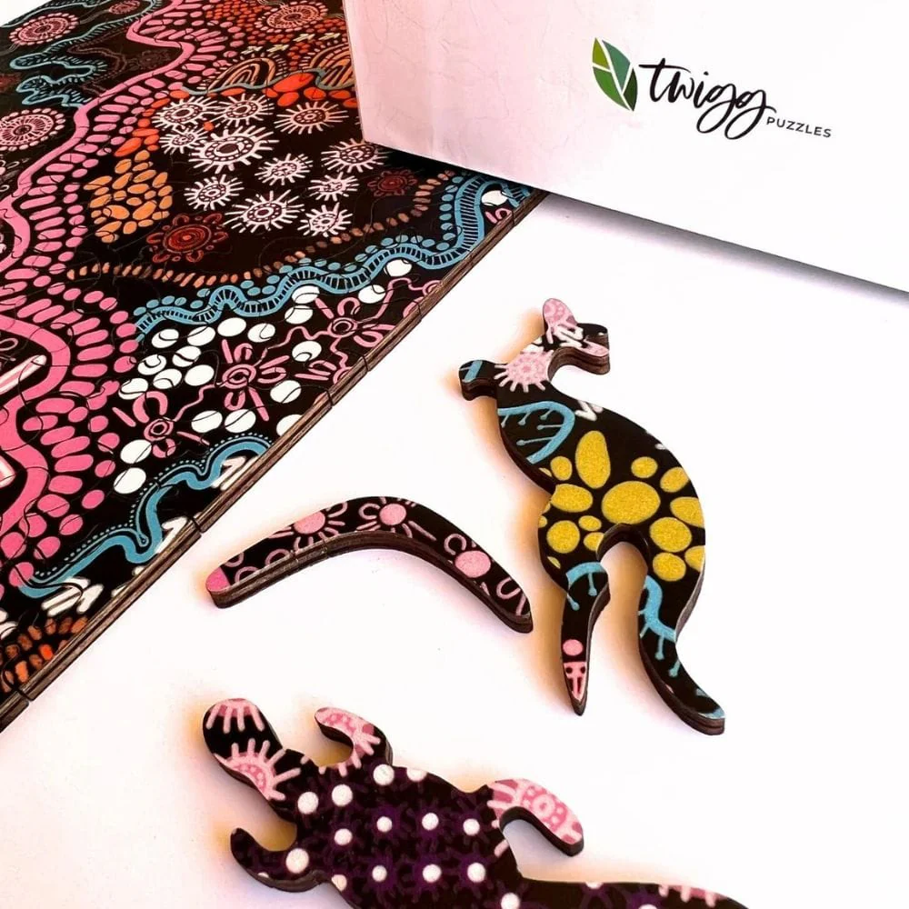 Twigg Puzzle Wooden Jigsaw Puzzle 172 Pieces - Bunya - Image 4