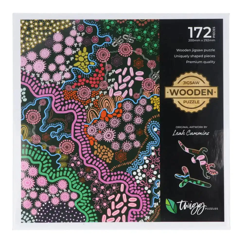 Twigg Puzzle Wooden Jigsaw Puzzle 172 Pieces - Bunya - Image 5