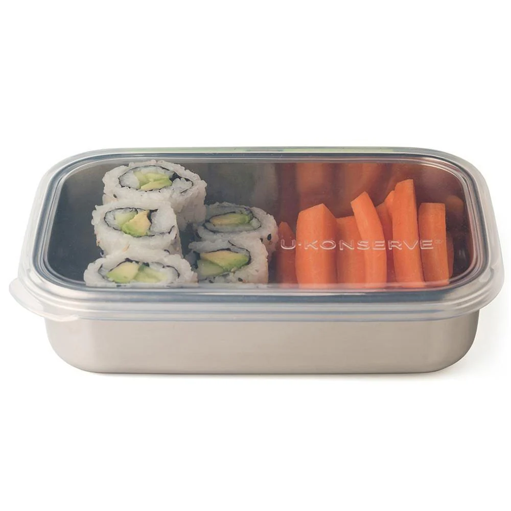 U Konserve Rectangle Stainless Steel Food Storage Container 740ml / 25oz - Image 3
