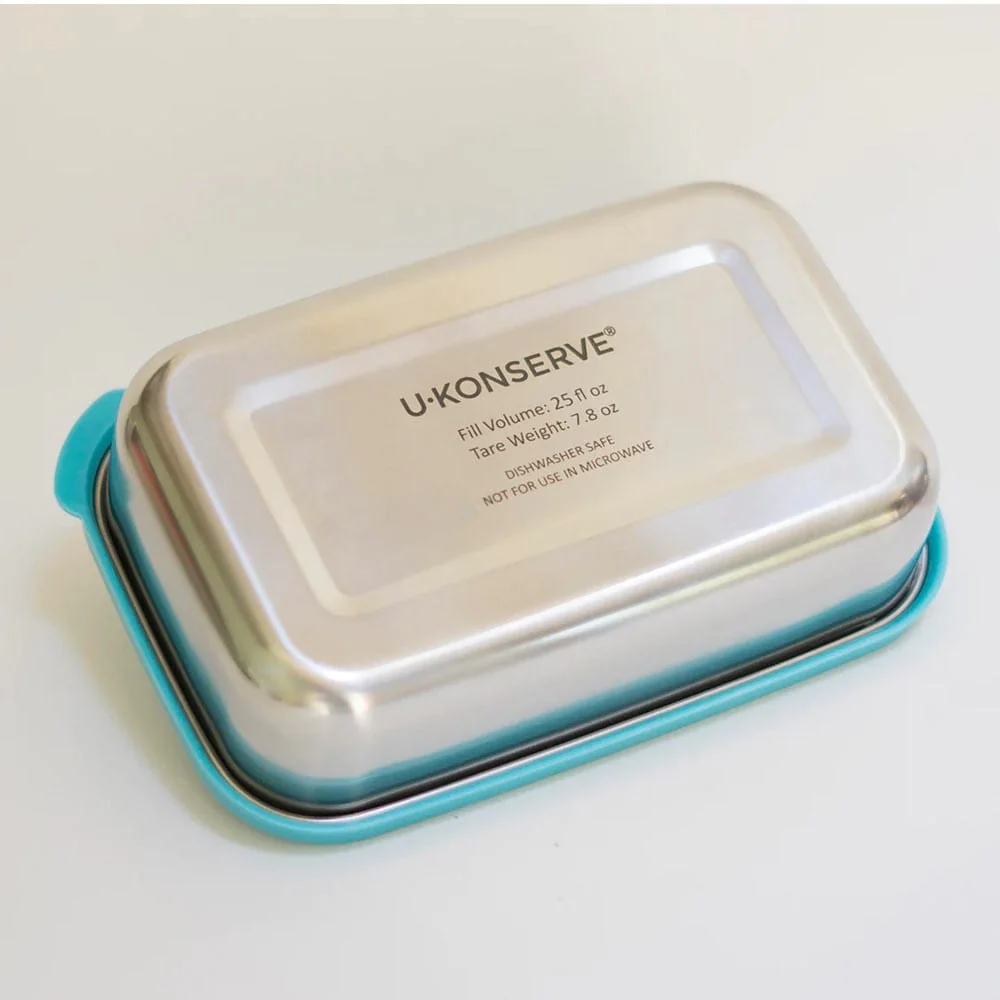 U Konserve Rectangle Stainless Steel Food Storage Container 740ml / 25oz - Image 6