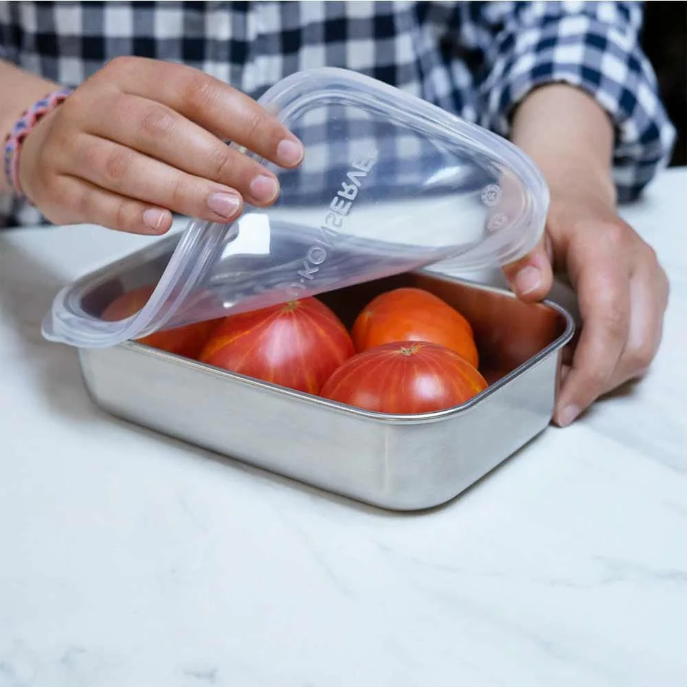 U Konserve Rectangle Stainless Steel Food Storage Container 740ml / 25oz - Image 7