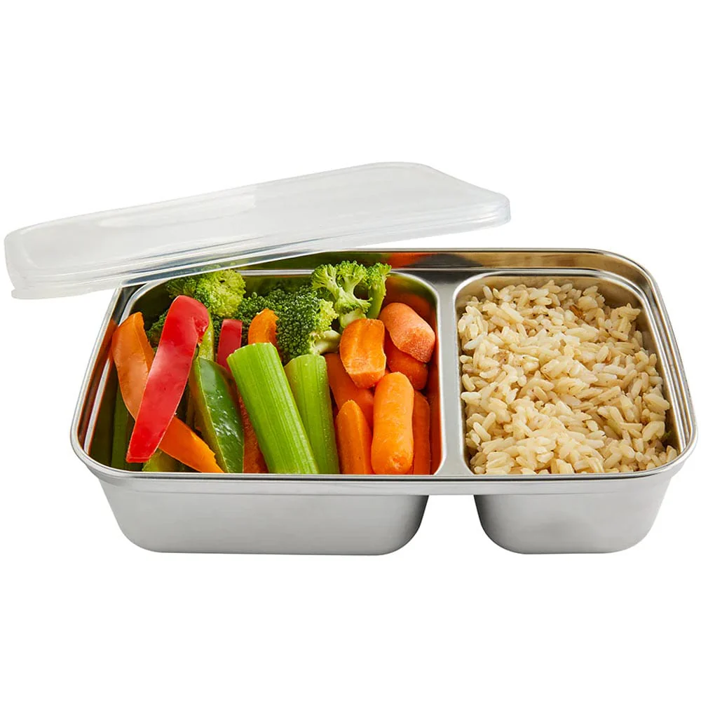 U Konserve Rectangle Divided Stainless Steel 825ml / 28oz - Image 10
