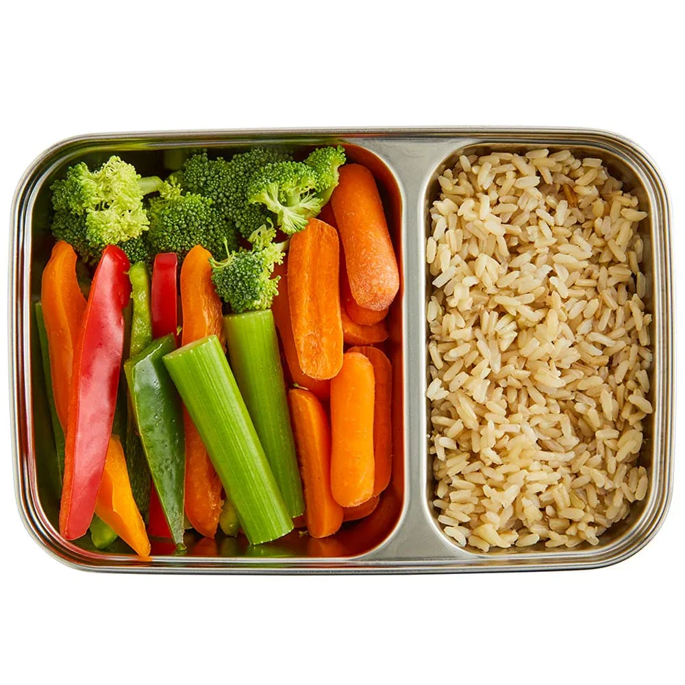 U Konserve Rectangle Divided Stainless Steel 825ml / 28oz - Image 11