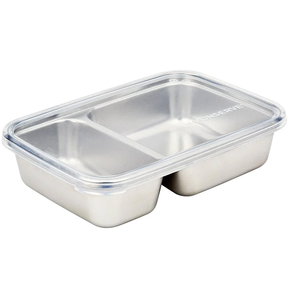 U Konserve Rectangle Divided Stainless Steel 825ml / 28oz - Image 3